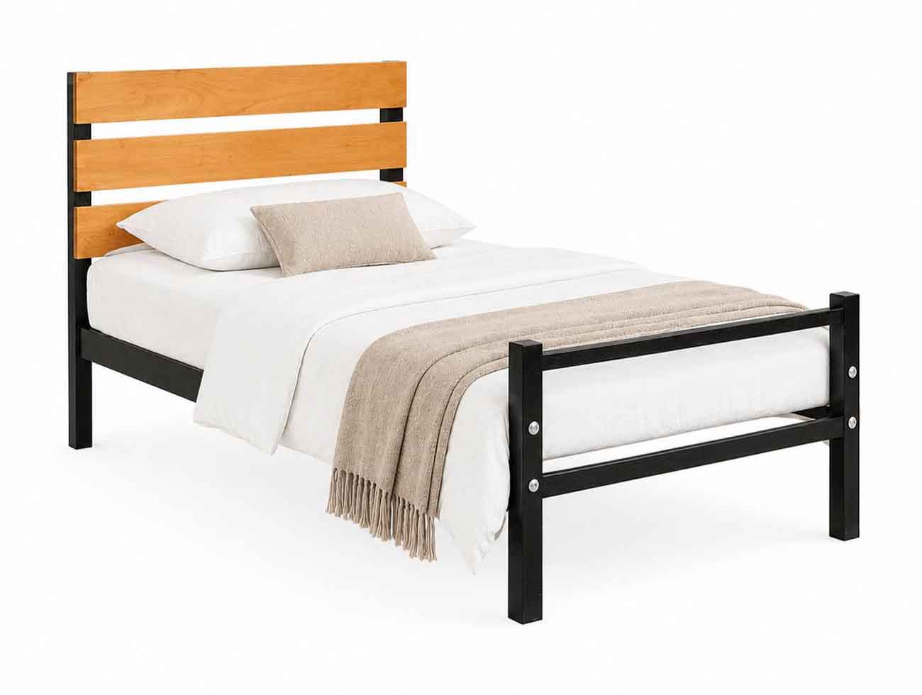 تخت یک نفره فلزی مدل آیناز T152